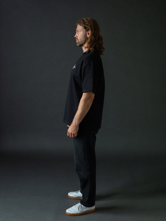 Hemo Premium Oversize T-paita Musta