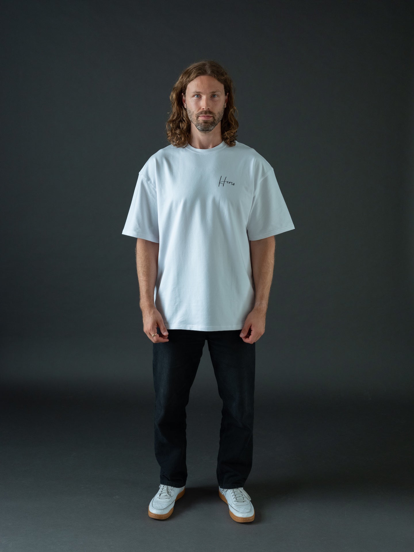 Hemo Relax Oversize T-paita Valkoinen