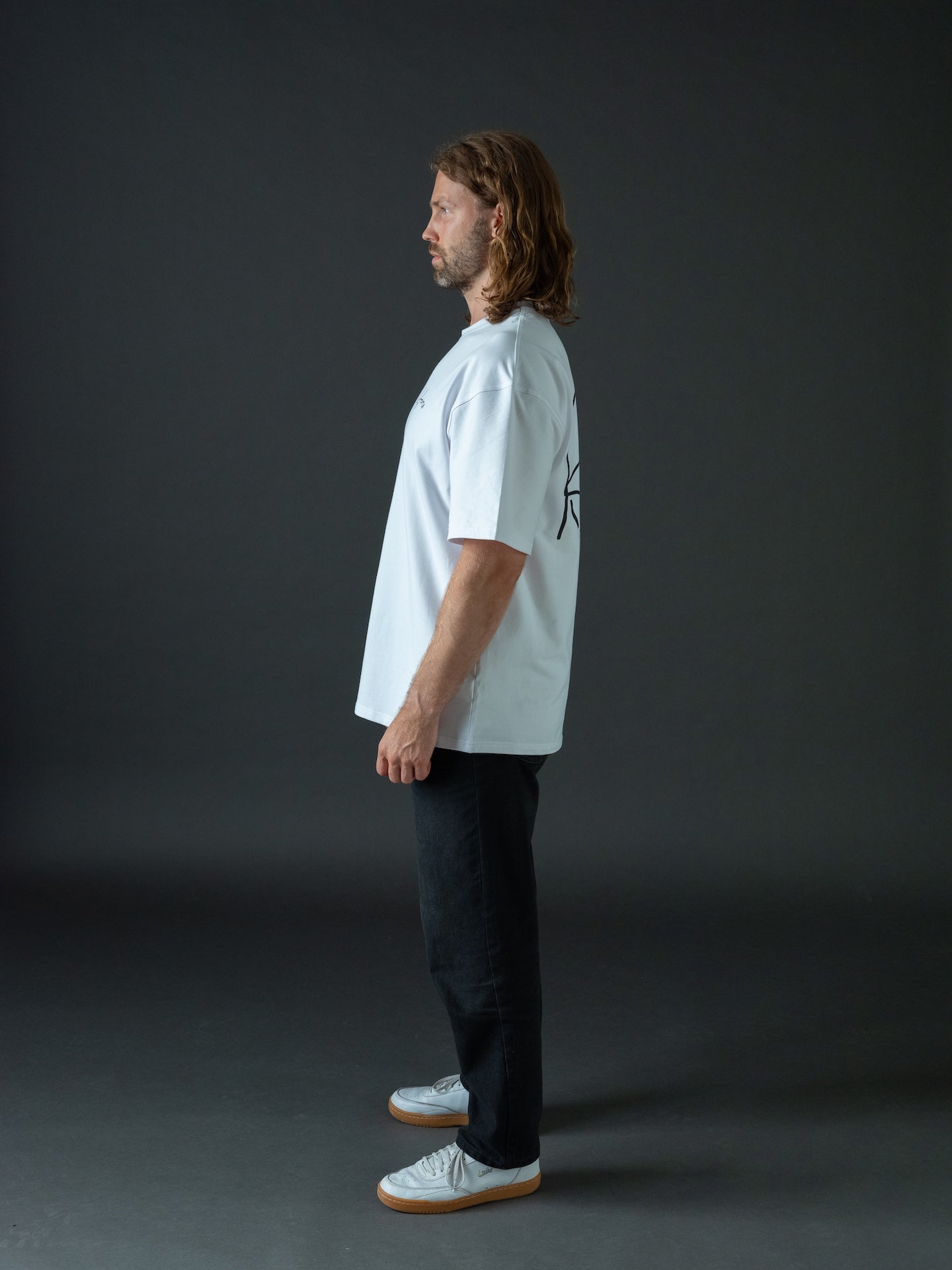 Hemo Relax Oversize T-paita Valkoinen