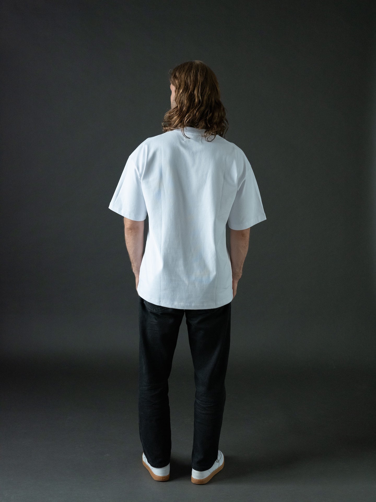 Hemo Premium Oversize T-paita Valkoinen