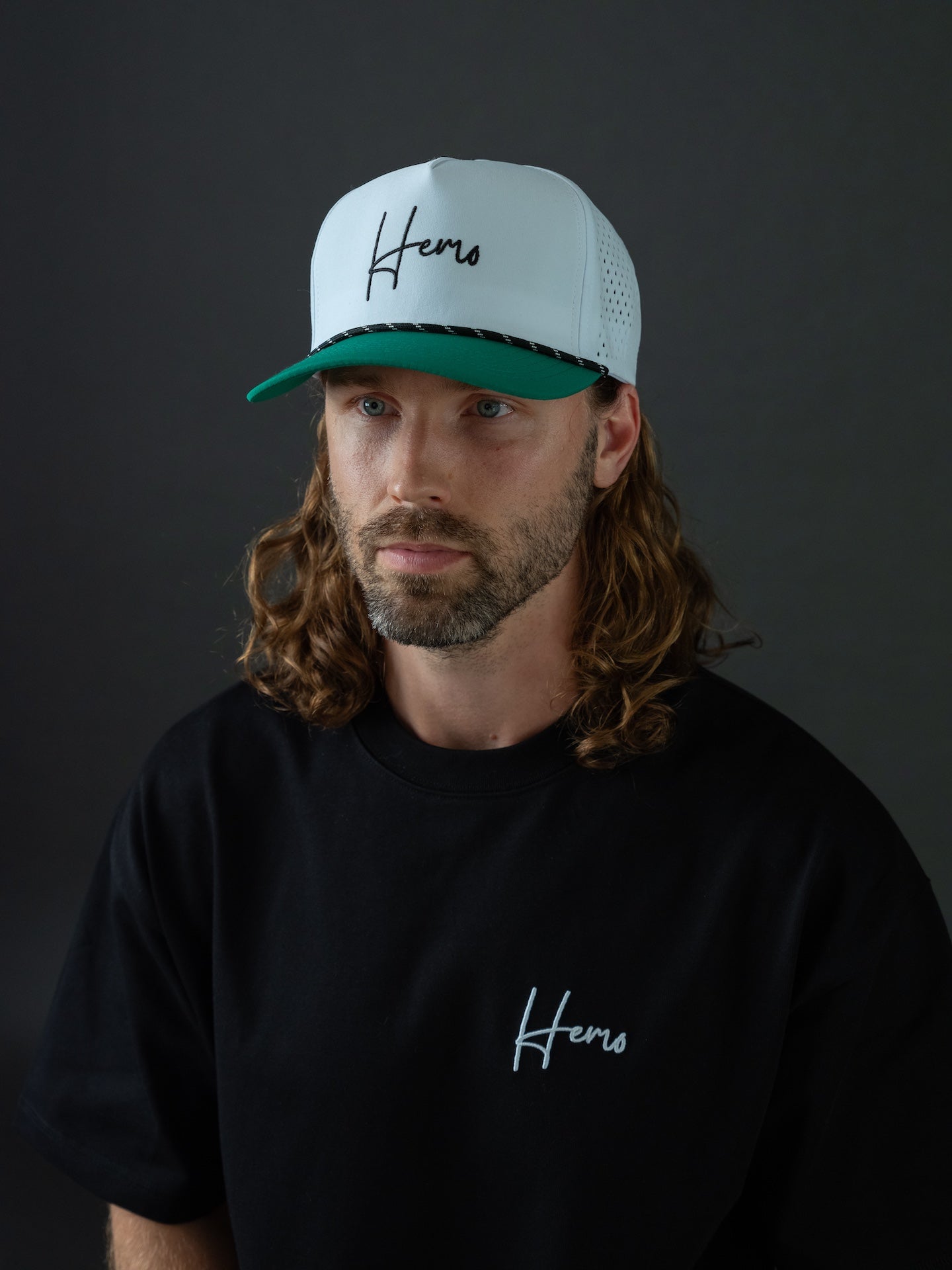 Hemo Snapback Lippis Vihreä Valkoinen