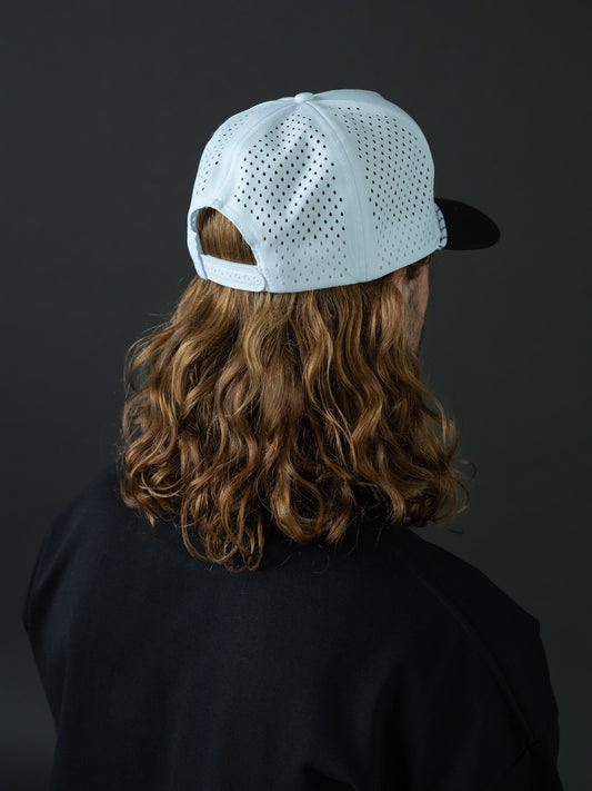 Hemo Snapback Lippis Musta Valkoinen