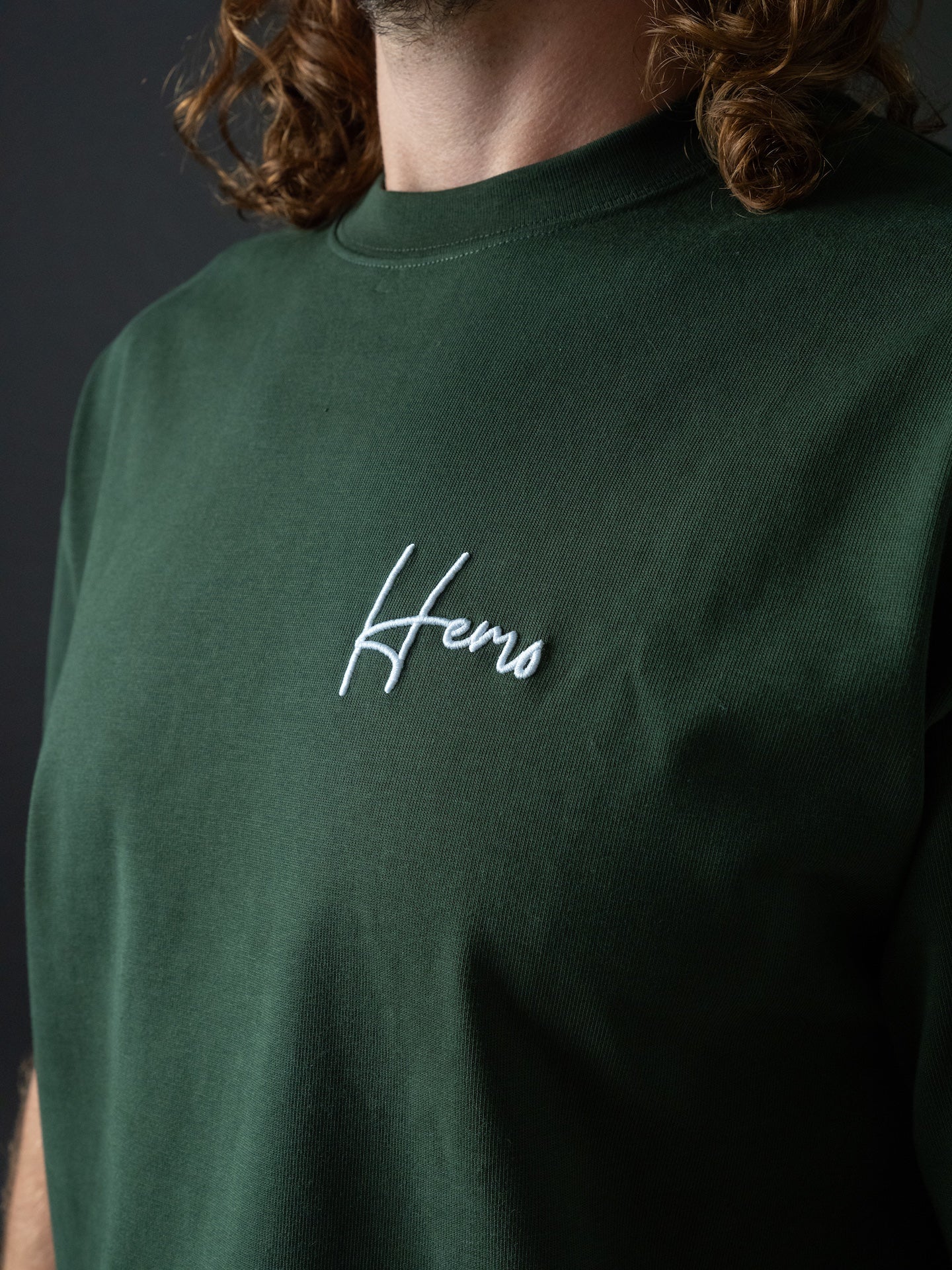 Hemo Premium Oversize T-paita Vihreä