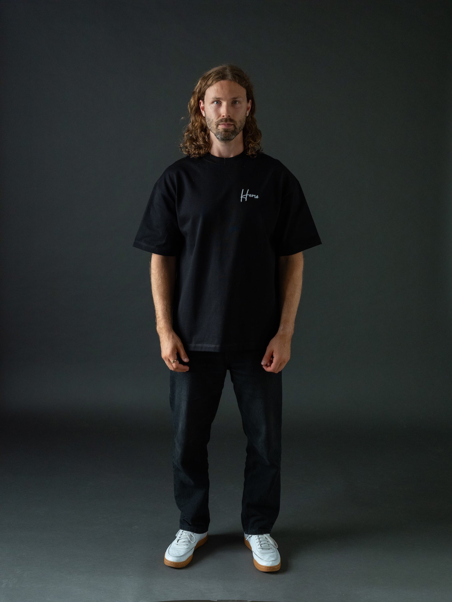 Hemo Premium Oversize T-paita Musta