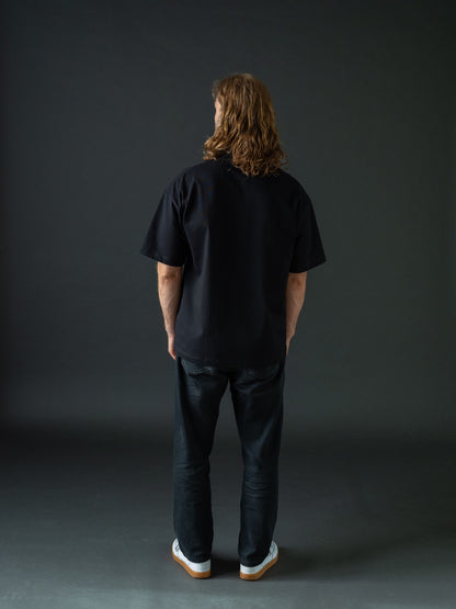 Hemo Premium Oversize T-paita Musta
