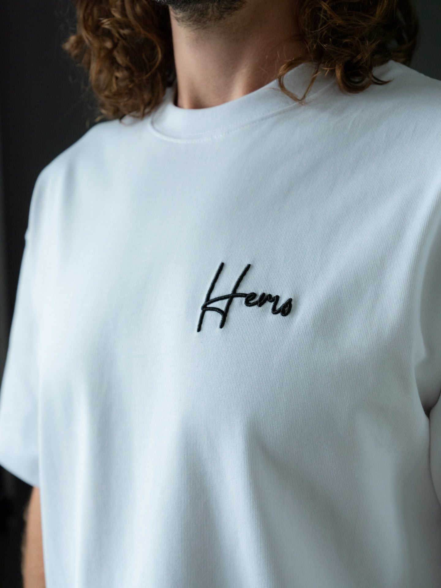 Hemo Premium Oversize T-paita Valkoinen