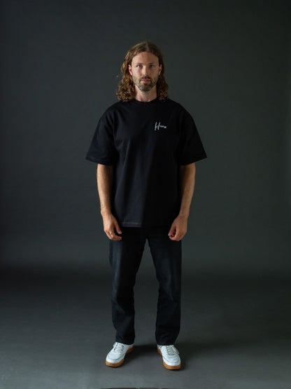 Hemo Premium Oversize T-paita Musta