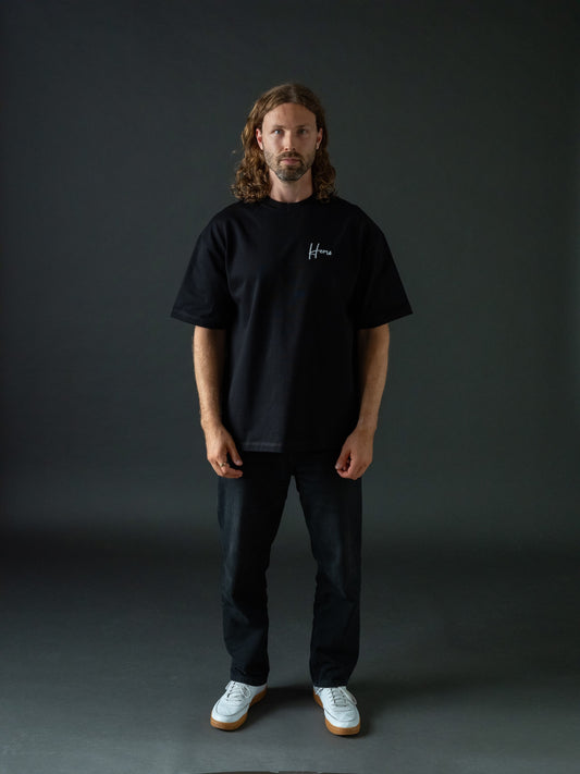 Hemo Premium Oversize T-paita Musta
